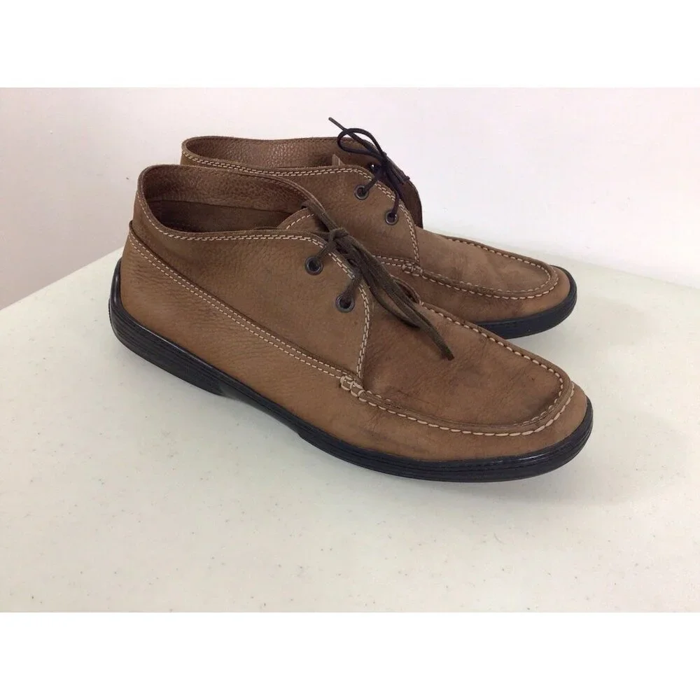 Tod’s Suede Ankle Boots Chukka Style Leather Mens 9